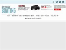 Tablet Screenshot of newenglandboating.com